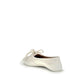 White Calf Leather Bos Taurus Ballet Flats