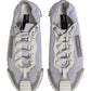 White Lace Up Low Top NS1 Sneakers Men Shoes