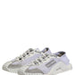 White Lace Up Low Top NS1 Sneakers Men Shoes