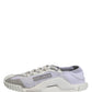 White Lace Up Low Top NS1 Sneakers Men Shoes