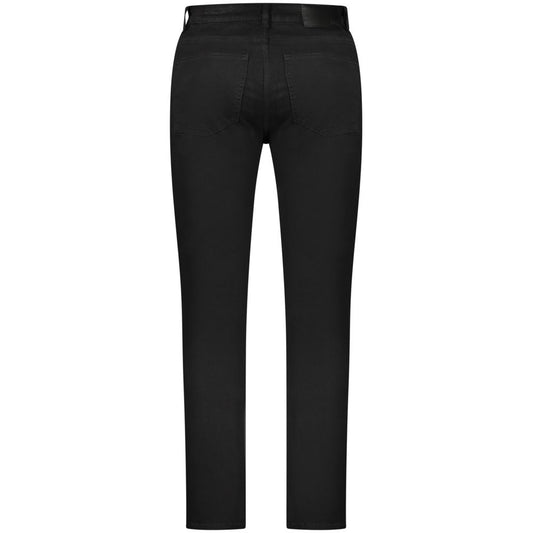 Black Cotton Men Jeans