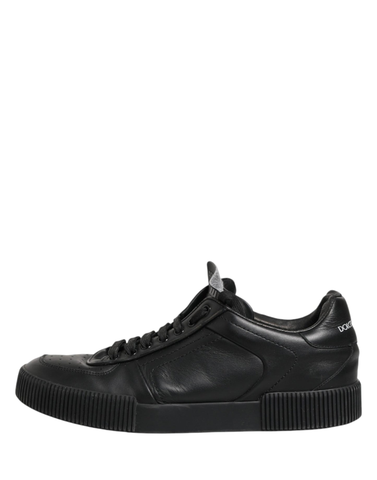 Black MIAMI Calf Low Top Men Sneakers  Shoes