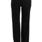 Elegant Wide Leg Black Trousers