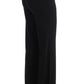 Elegant Wide Leg Black Trousers