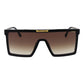 Black Polyamide Sunglasses