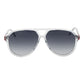 Gray Stainless Steel Sunglasses