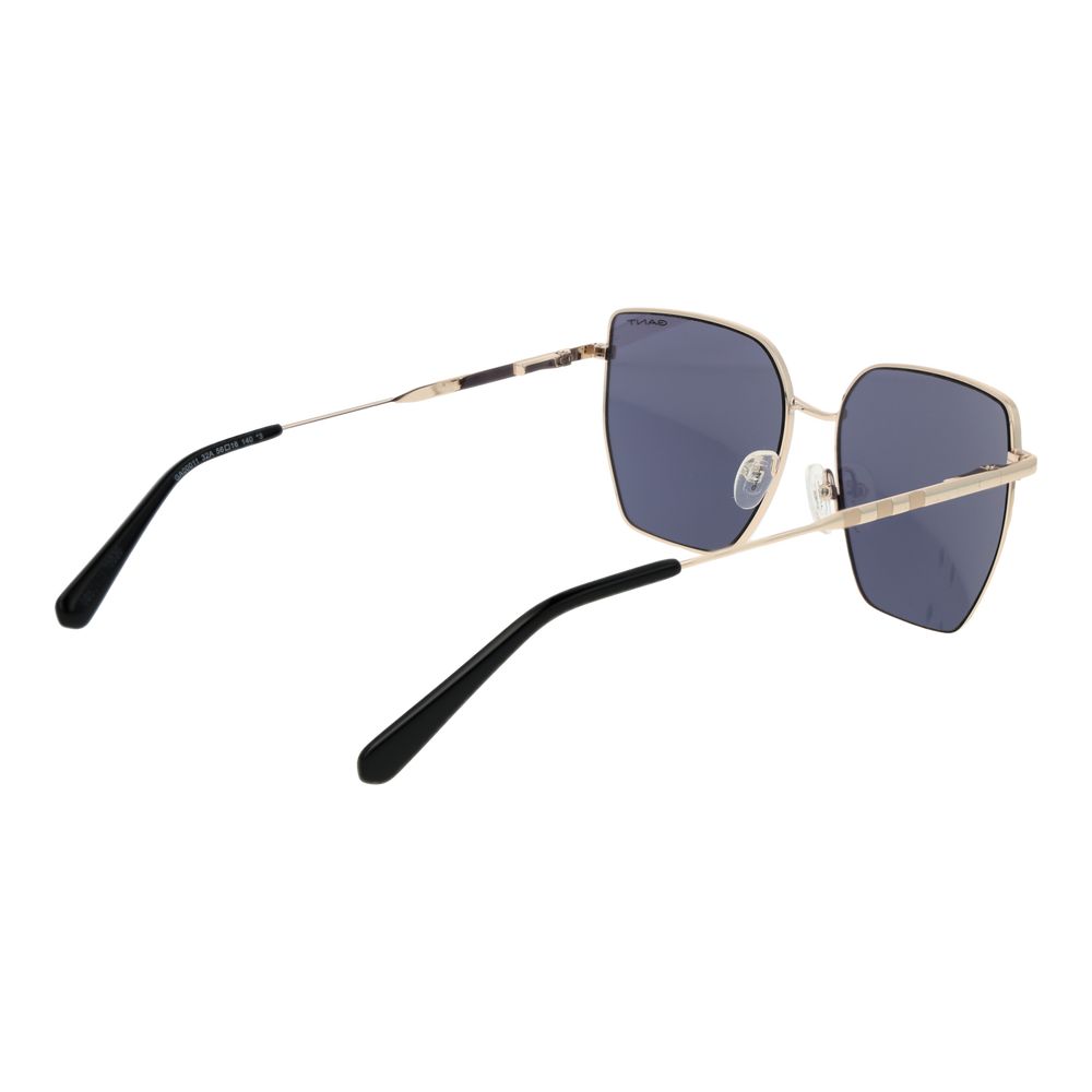 Gold Metal Sunglasses