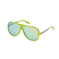 Bicolor Resin Sunglasses