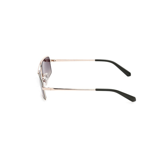 Bicolor Metal Sunglasses