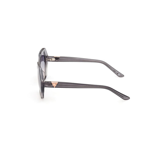 Gray Resin Sunglasses