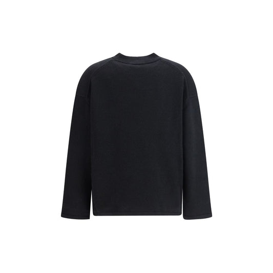 Black Wool Sweatshirt