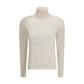 White Wool Turtleneck