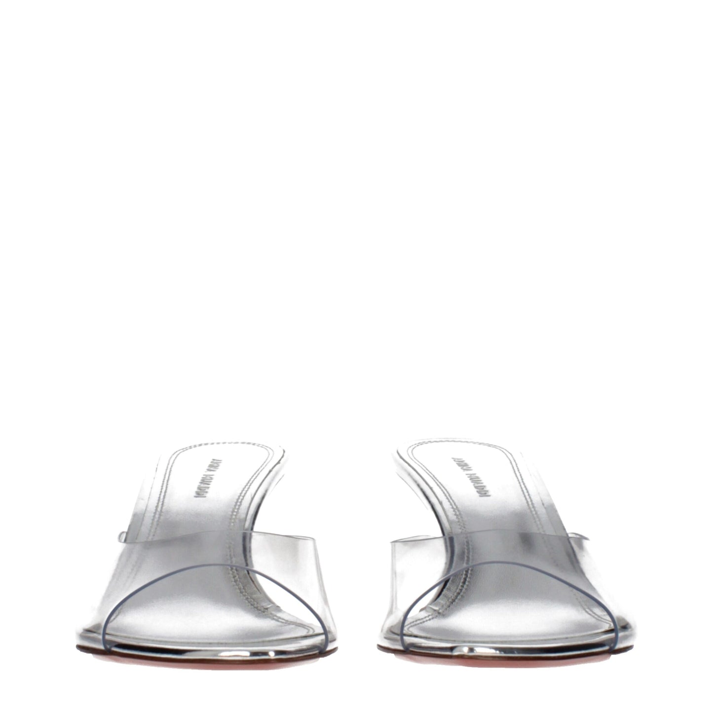 Transparent Pvc Stiletto Heel Sandals