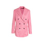Multicolor Viscose Blazer