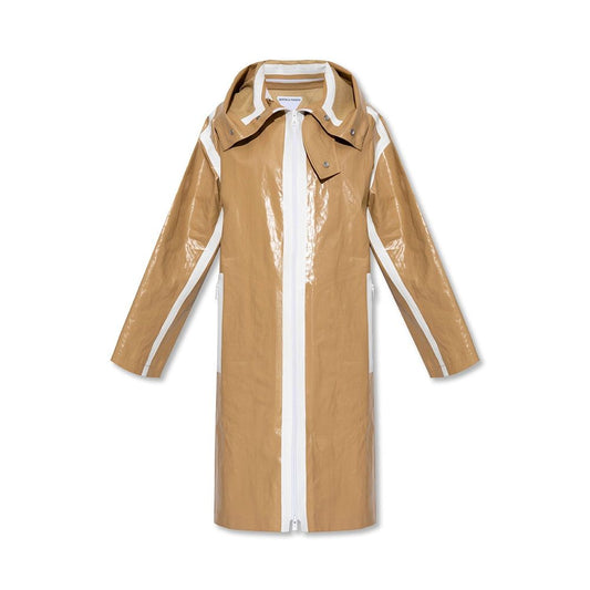 Brown Linen Coat
