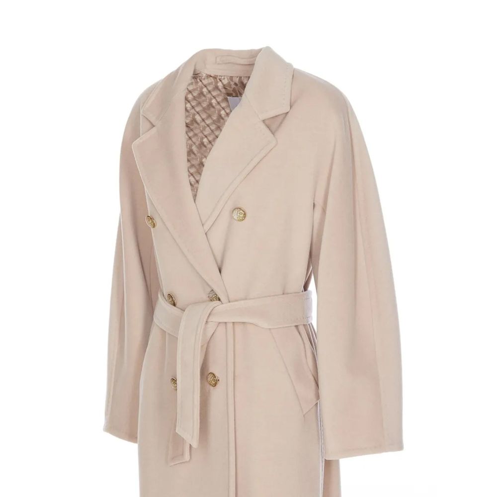 Beige Cashmere Coat