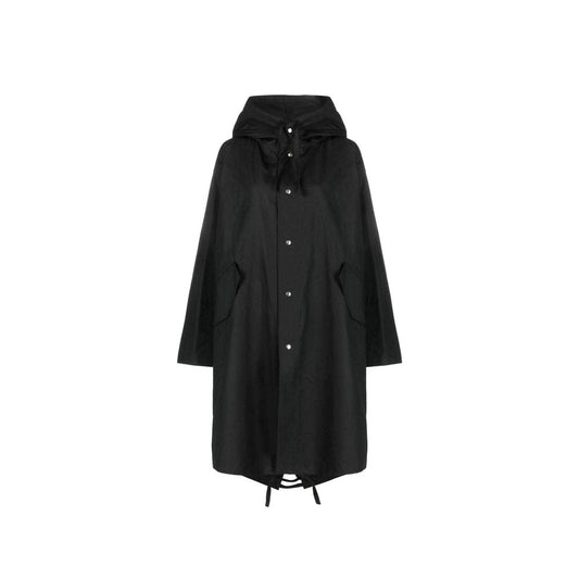 Black Cotton Parka