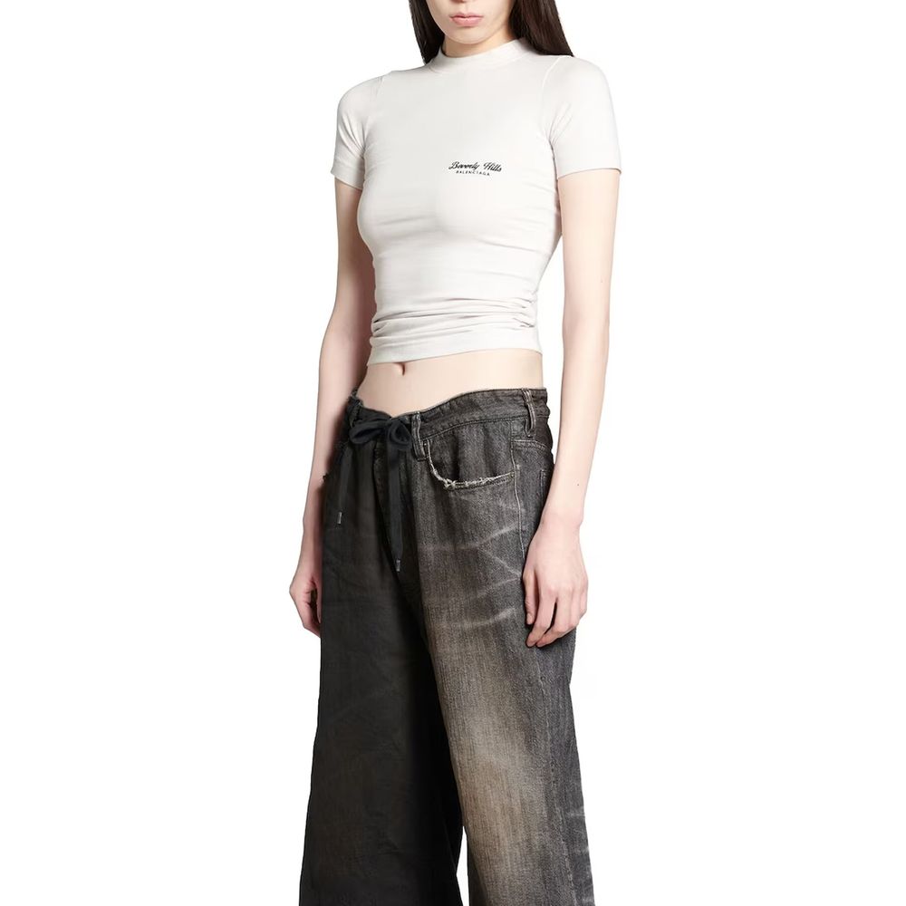 White Cotton T-Shirt