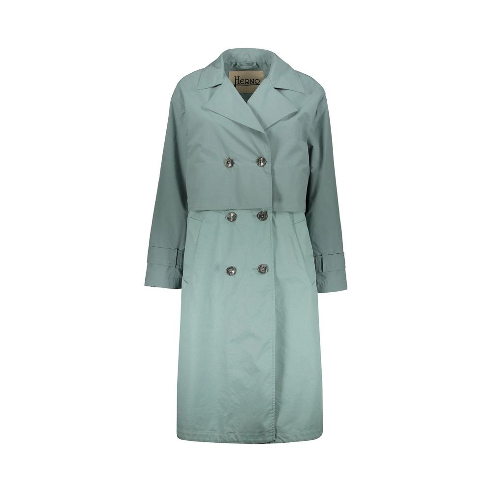 Green Cotton Coat