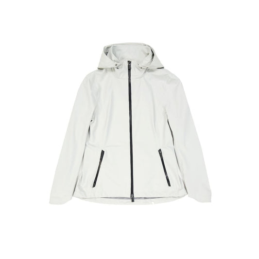 Gray Polyester Rain Coat