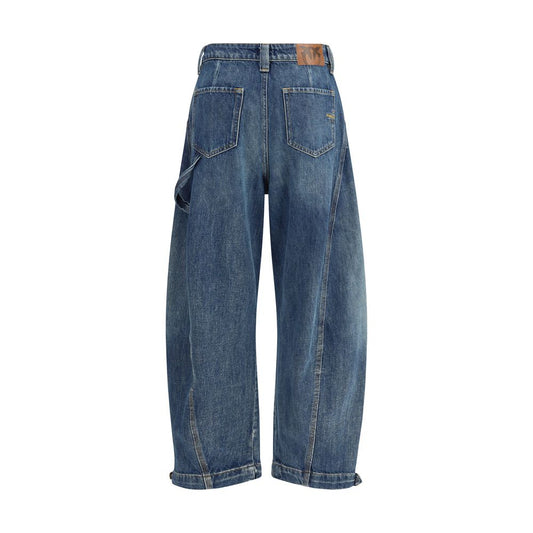 Blue Cotton Jeans Denim