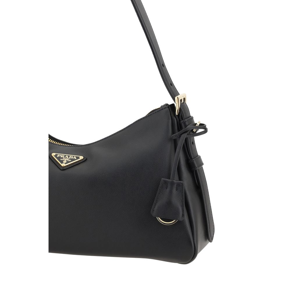 Black Calf Leather Bos Taurus Shoulder Bag