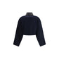 Blue Fleece Wool Cloacks