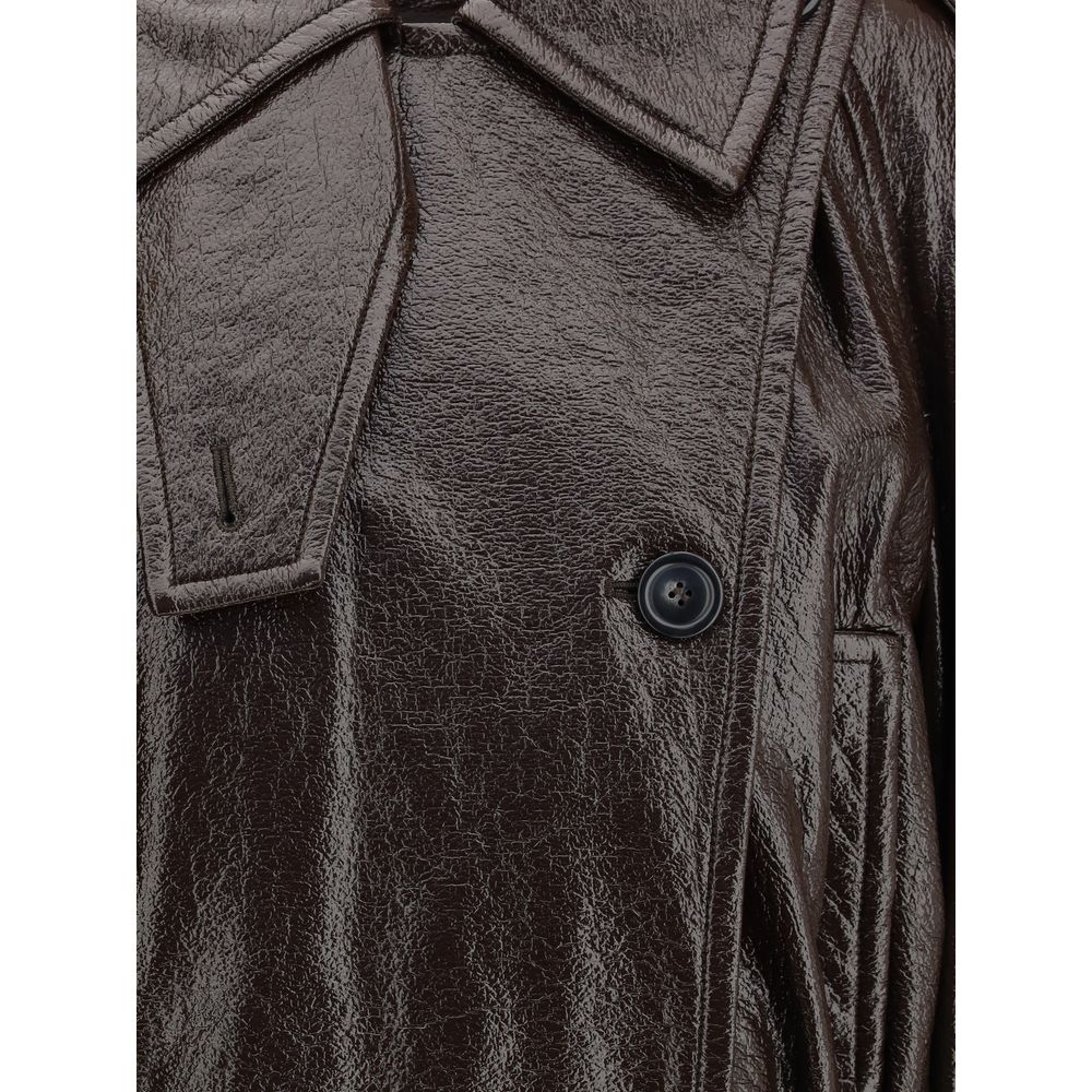 Brown Cotton Coat