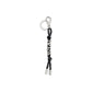 Black Recycled Polyamide Keychain
