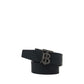 Black Calf Leather Bos Taurus Regular Belt