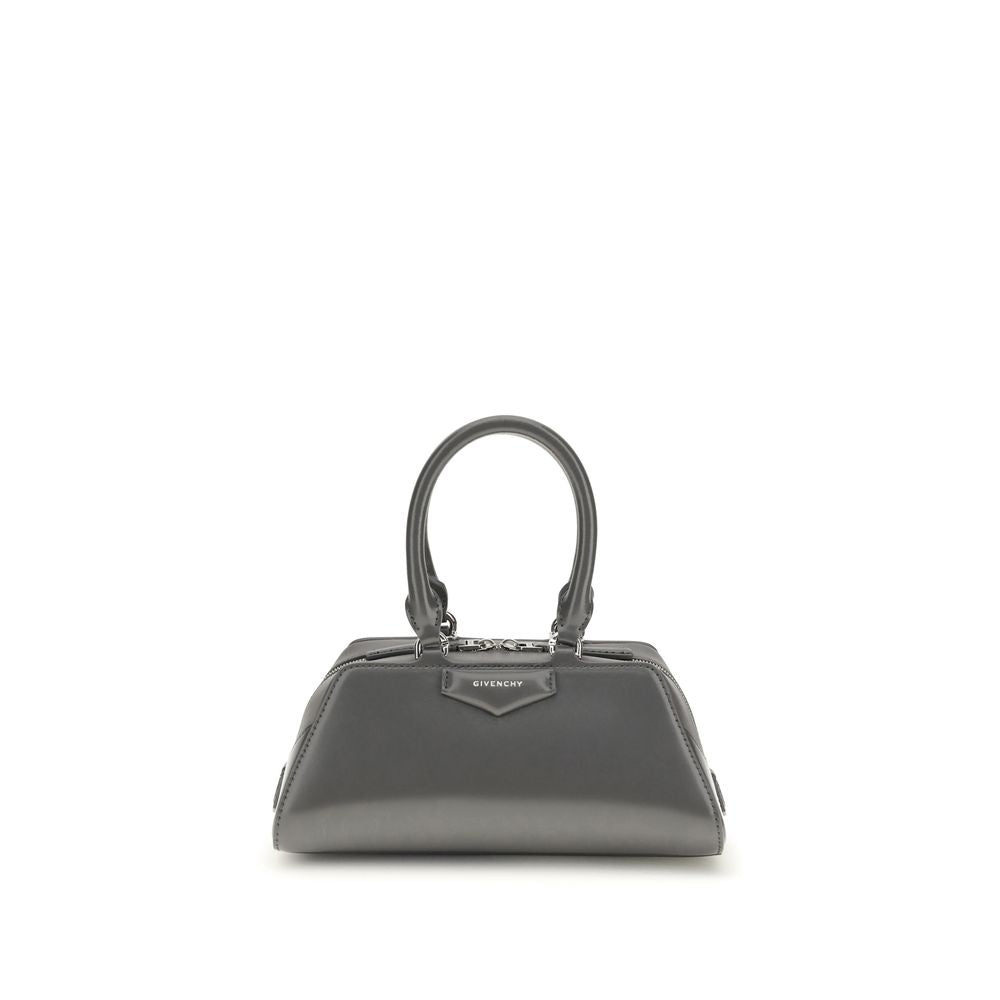 Gray Calf Leather Bos Taurus Shoulder Bag