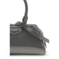 Gray Calf Leather Bos Taurus Shoulder Bag