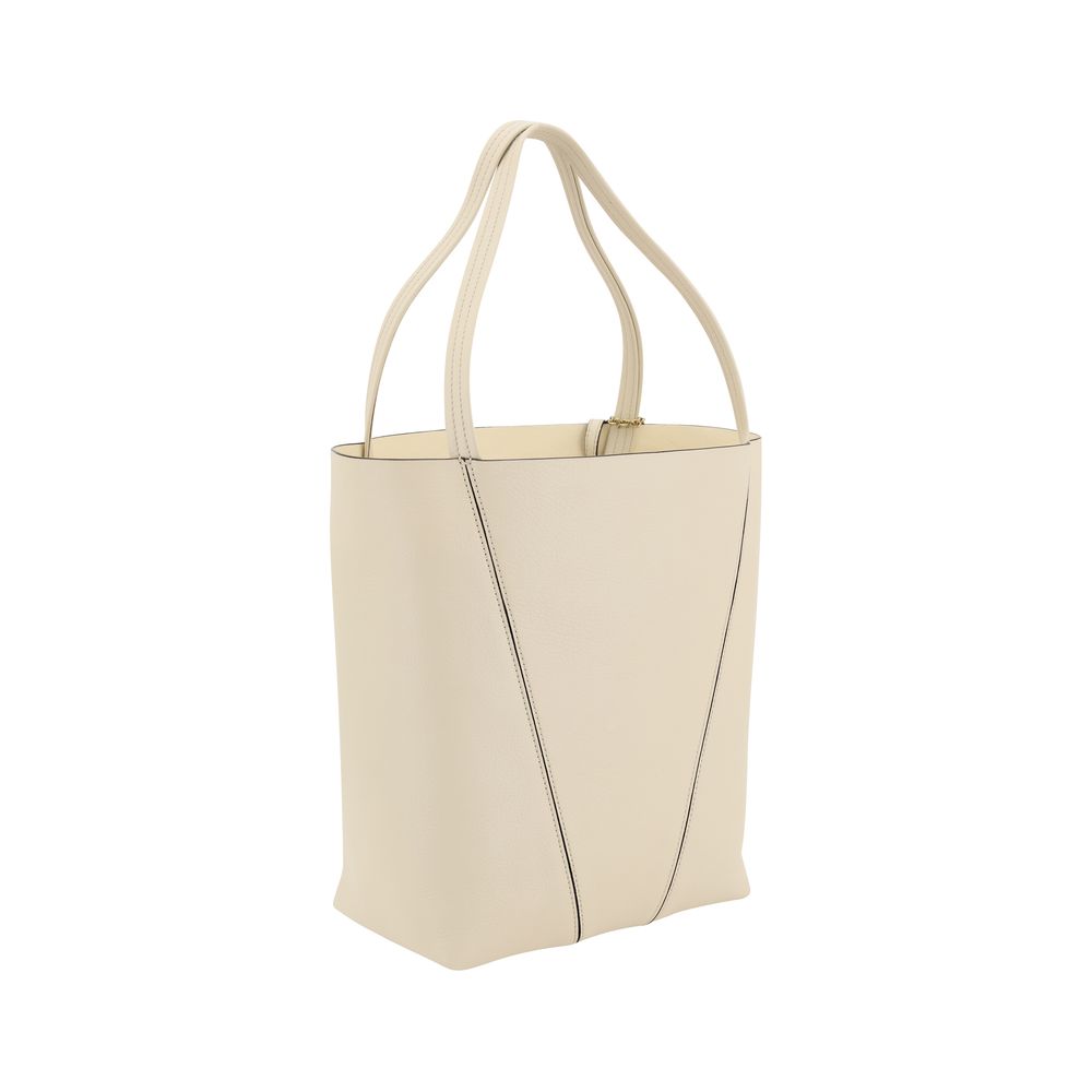 Cream Calf Leather Bos Taurus Shoulder Bag