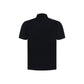 Blue Cotton Polo Shirt
