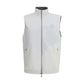 White Polyamide Sleveless Jacket