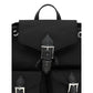 Black Nylon Backpack