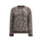 Brown Fleece Wool Sweatshirt