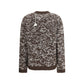Brown Fleece Wool Sweatshirt