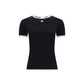 Black Cotton T-Shirt