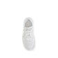 White Calf Leather Bos Taurus Platform Sneakers