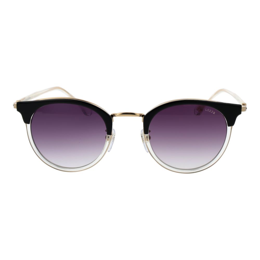 Transparent Stainless Steel Sunglasses