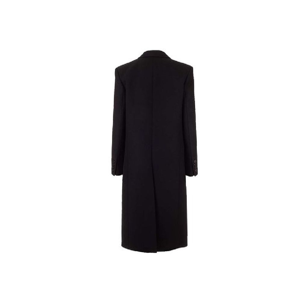 Black Acetate Coat