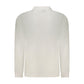 White Cotton Men Polo Shirt