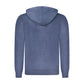 Blu Poliammide Male Cardigan