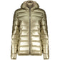 Gold Polyamide Women Jacket