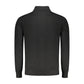 Black Wool Men Cardigan