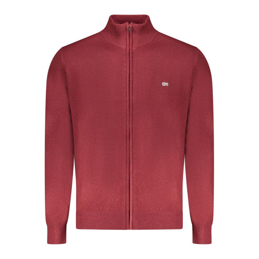 Rosso Polyamide Men Cardigan