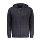 Blu Poliestere Men Cardigan