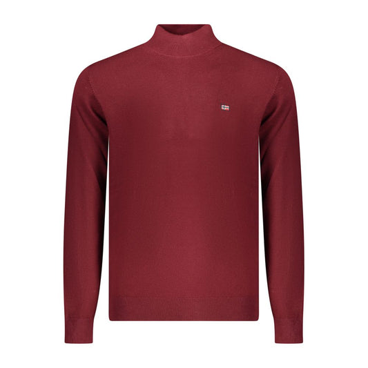 Rosso Poliammide Men's Sweater