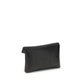 Black Lamb Leather Clutch Bag